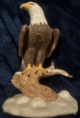 Keramik Adler Figur