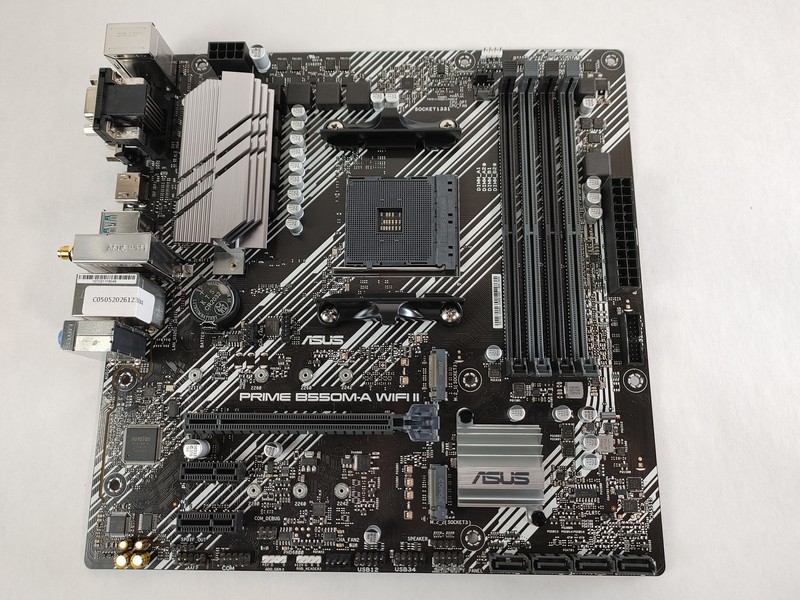 Asus Prime B550M-A WiFi II AMD Socket AM4 DDR4 Desktop Motherboard