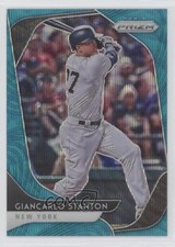 2020 Panini Prizm Tier II Teal Wave Prizm Giancarlo Stanton #164 3k6