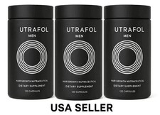 Pack of 3 Men's Hair Growth Total 360 Capsules Exp 06/2027 ship from USA