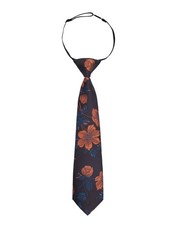 Boys Pre Tied Tie, 7cm, Floral, 33cm Length, Elastic,...