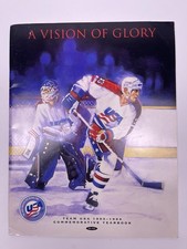 1993-94 Team USA Olympic Hockey Commemorative Yearbook “A Vision Of Glory”