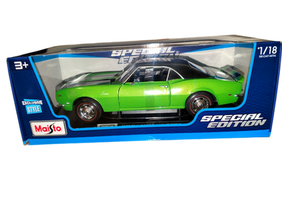 Maisto 1:18 1968 Chevrolet Camaro Z/28 Coupe Special Edition Model