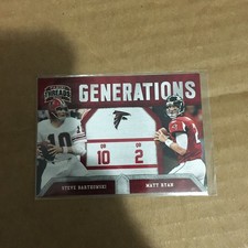 2011 Panini Threads Generations Steve Bartkowski/Matt Ryan #10