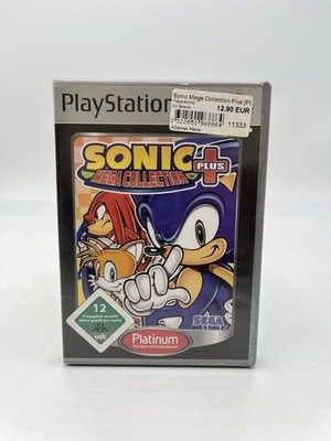 Sony Playstation 2 Spiel Sonic Mega Collection + Plus mit Anleitung Ps2 Platinum