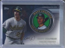 2020 Topps Topps Player Medallions Matt Chapman #TPM-MC n1u