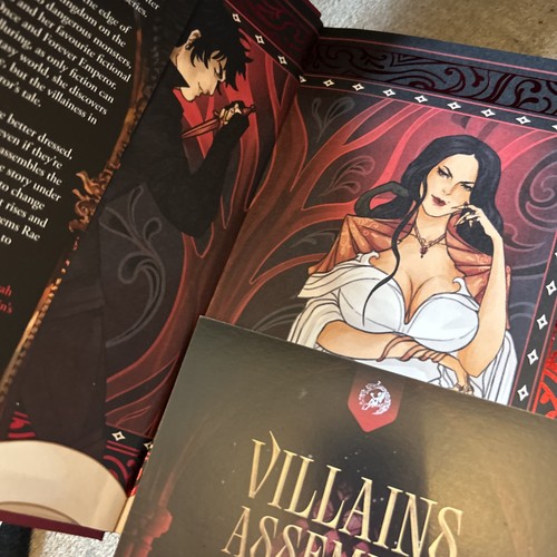 Daughter Of Chaos - Long Live Evil - Cage a God - Book of Night Fairyloot Signed - Imagen 4 de 22