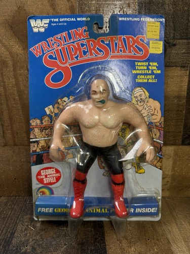 1985 George The Animal Steele MOC WWF Vintage LJN ...