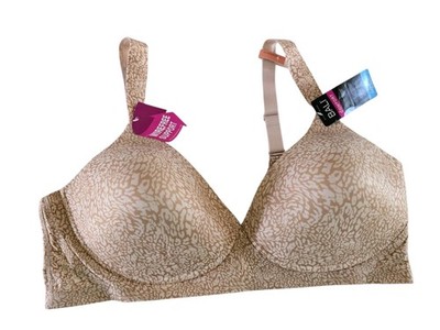 Bali Women's Comfort Revolution Ultimate Wireless Support Bra Beige Size 3X