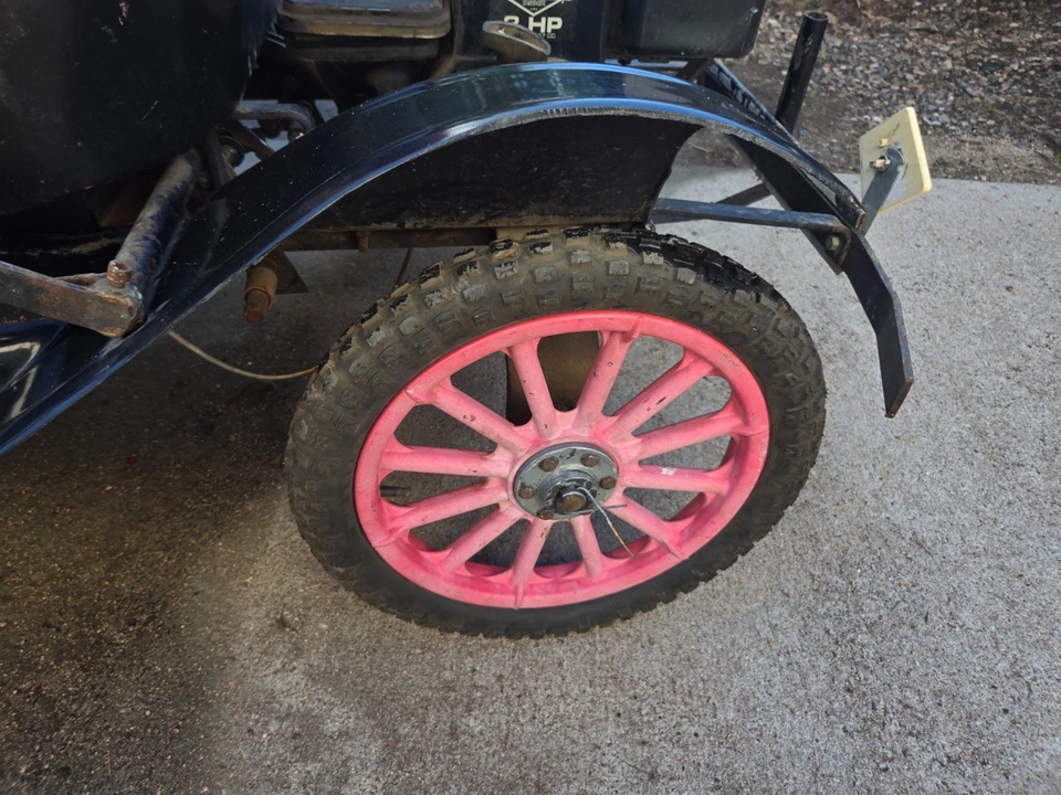 Carro de colección Tin Lizzie Shriner Go Ford micro coche a gasolina Foto 2 de 4