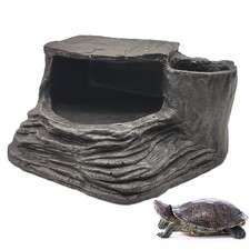 Tfwadmx Turtles Basking Platform Reptile Habitat Hiding Cave Amphibians...