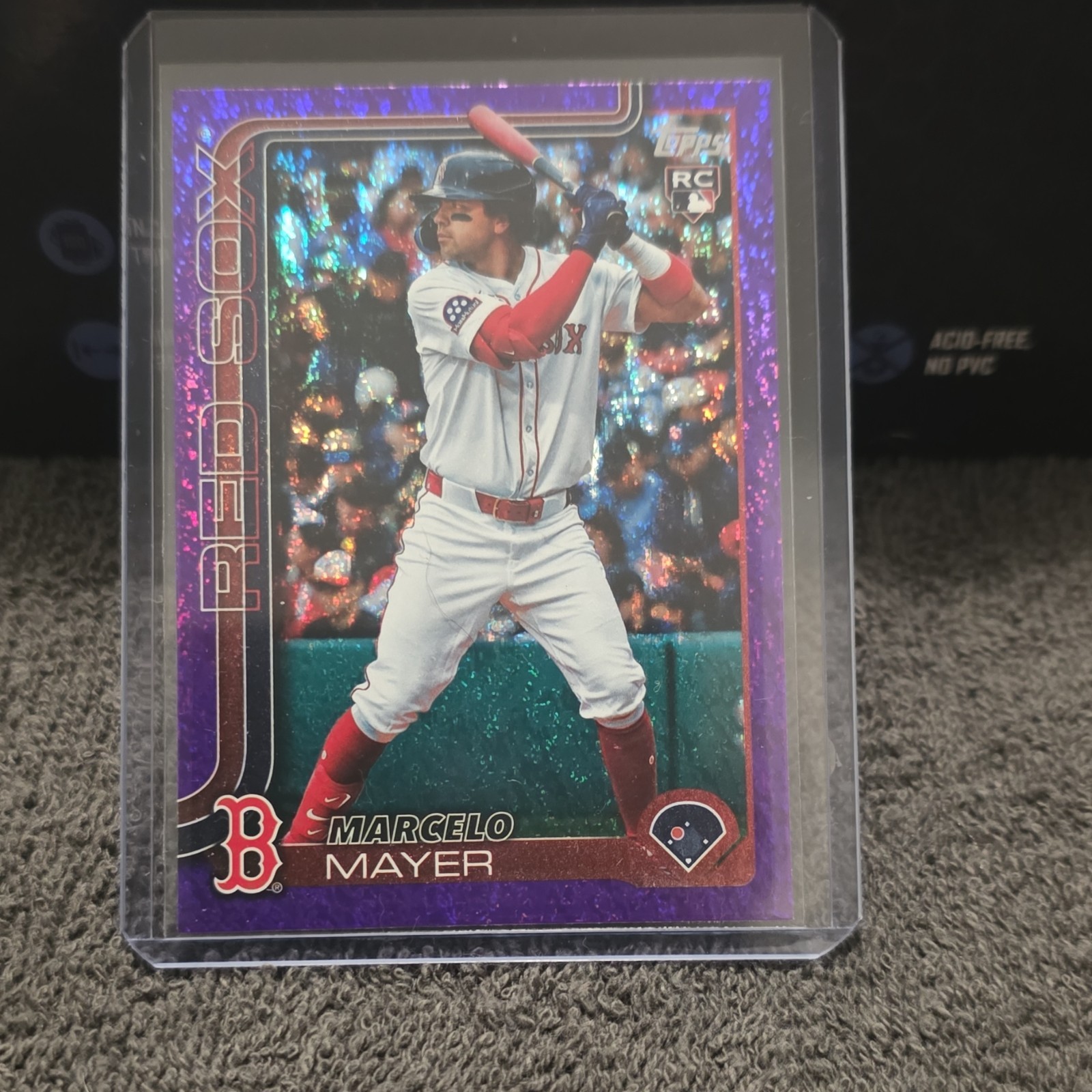 Topps Update Series 2025 Marcelo Mayer Red Sox Rookie Purple Foil #US105 /250