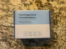 Time Clock – App-Based Face, Card & Fingerprint Attendance Machine, No Monthly $