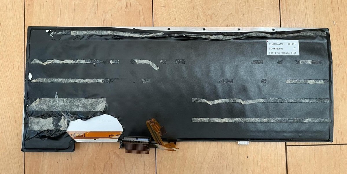 Panasonic Toughbook CF-54 Backlit Keyboard N2ABZY000562 | eBay