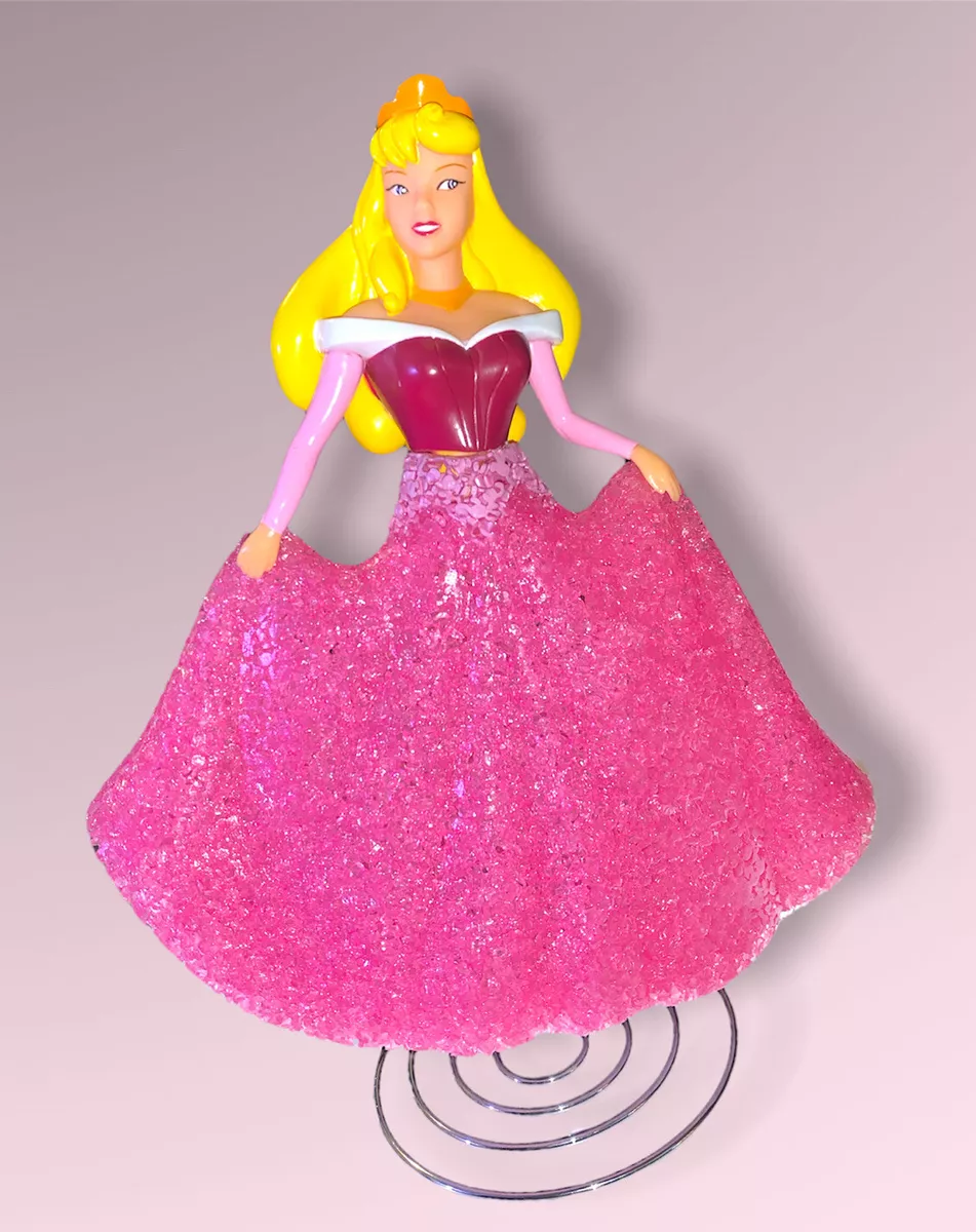 Disney Princess Aurora Sleeping Beauty Sparkle Nightlight Lamp 11.5 Tall