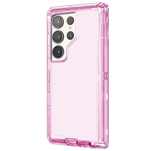 For Samsung Galaxy S23/Plus/Ultra Clear Case Rugged Hard Cover w/ Tempered Glass - Picture 10 of 36