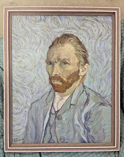 Vincent Van Gough Self Portrait 1889 Framed Replica