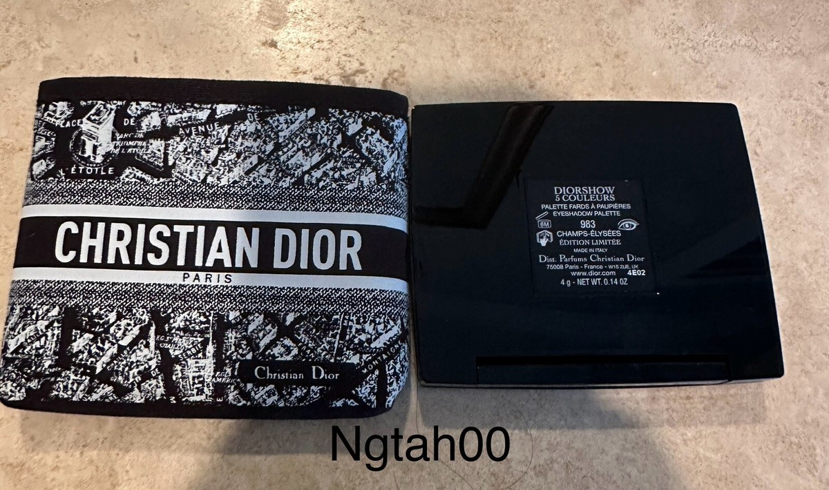 DIOR SHOW 5 COULEURS PLAN DE PARIS LIMITED EDITION Sold Out DIOR SHOW 5 COULEURS PLAN DE PARIS LIMITED EDITION Sold Out