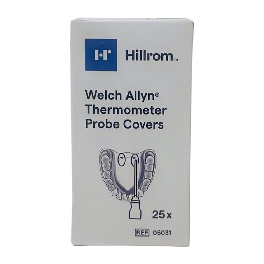 Welch-Allyn SureTemp Thermometer Probe Covers Disposable 100-Pack  