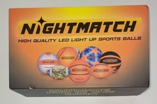 Nightmatch Glow In The Dark LED Light Up Basketball - New in box LB11-USA