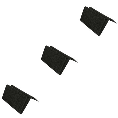  3 PCS Bettorganizer Einhängen Schwarz Ounona Betttasche Aufhänger