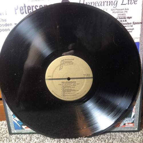 Carl Peterson And The Wooden Spoon Live At The Barley Bree Inn Vinyl Record - Imagen 11 de 13