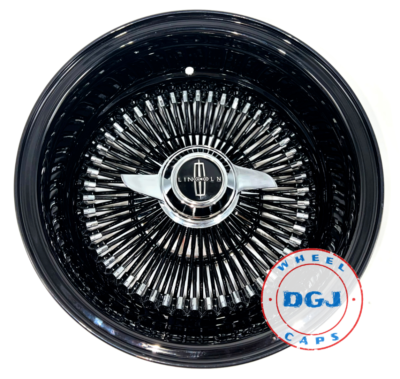 14x7 Rev Black Spokes & Dish w/ Chrome Nipples & Hub