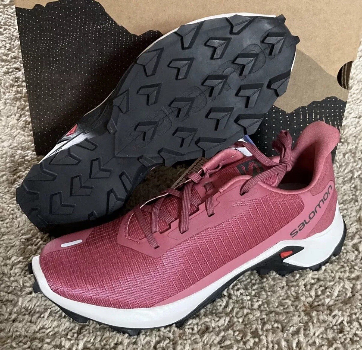 Scarpe da trekking donna Salomon Alphacross 3 trail running taglia US 9 Eco Ortholite