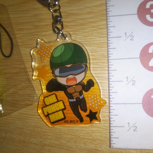 A64855 One Punch Man / Acrylic key chain , Rubber strap / Mumen Rider - Picture 2 of 4
