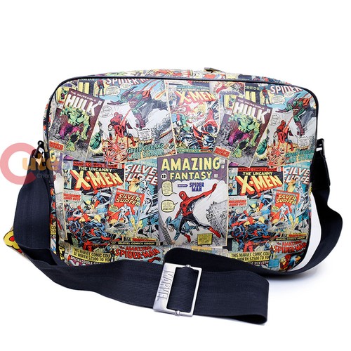 marvel comics messenger bag retro heroes body cross bag