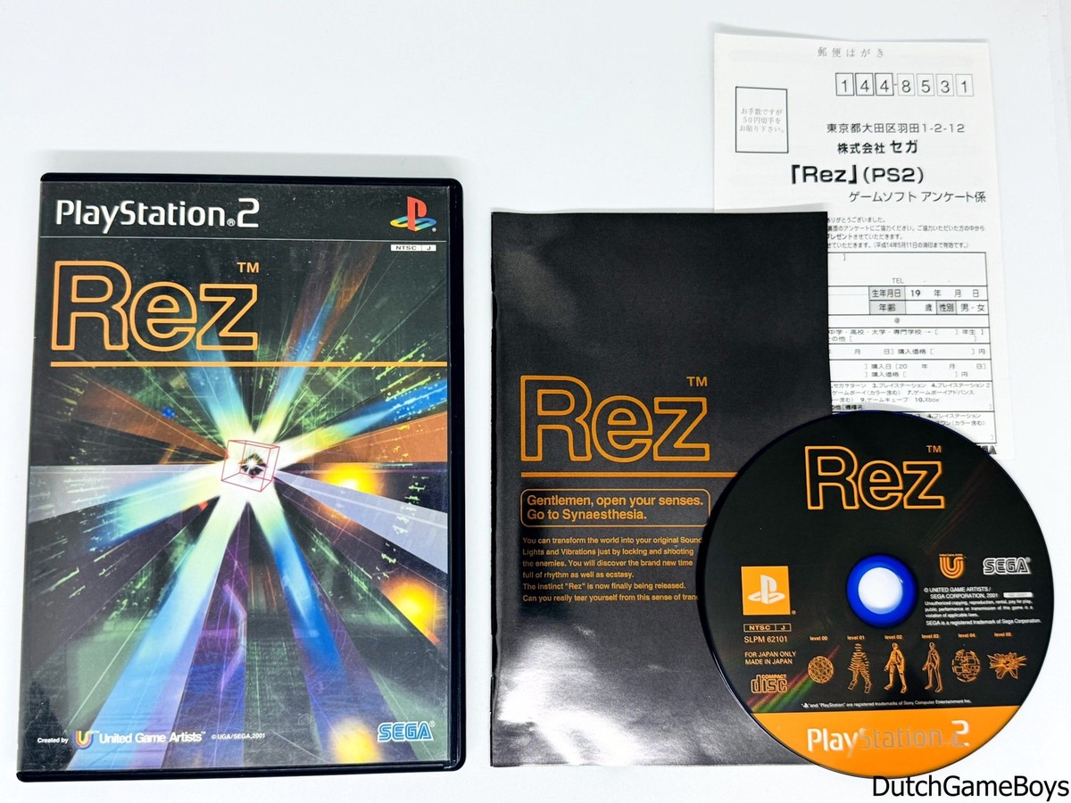 Sony PS2 - Rez (Japon) - NTSC-J - Complet Et Fonctionnel - Bon état