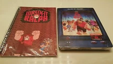 Disney's Wreck it Ralph 3D Lenticular STEELBOOK w/ Notepad (Blu-ray Blufans)