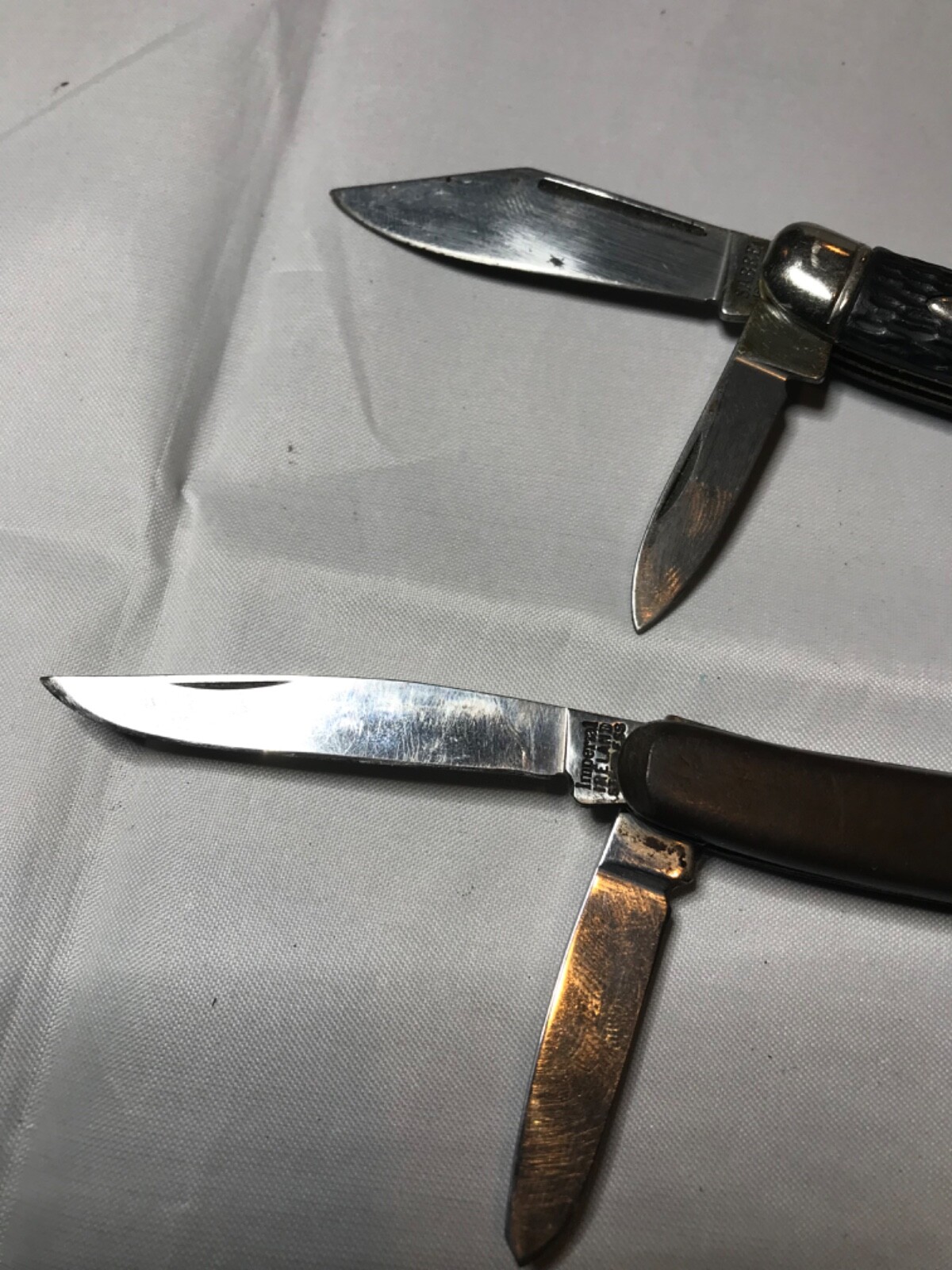 Lot of 5 Vintage IRELAND Pocket Knives, Stag, Imperial, Sabre eBay