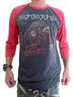 Twisted Sister Stay Hungry Concert Tour'84 Mens Raglan T-Shirt Jersey 100%Cotton