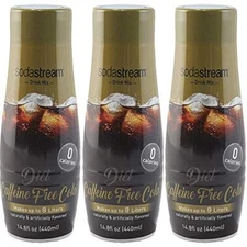 SodaStream Drink Mix Pack of 3 Flavored Sparkling Water 14.8 Fl Oz Zero Calories