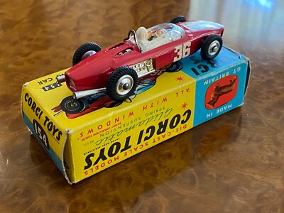 Vintage Corgi Toys | 1961 Ferrari Dino 156/120 F1 | Grand Prix Car