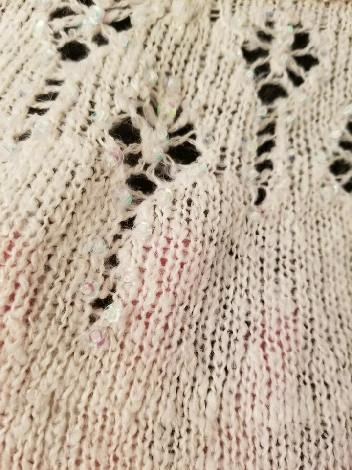 Jessica London Mujer Suéter Camisa Top Blusa Talla X 0X Marfil NUEVO Foto 4 de 4