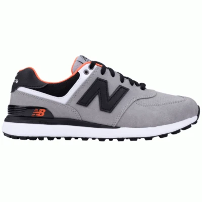 New Balance 574 Green V2 Golfschuhe in Grau/Schwarz Brandneu Originalverpackt (Modell 2025)