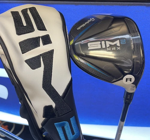 TaylorMade SIM2 Max 15* 3 Wood Ventus Blue 5 R Regular Graphite w Headcover New