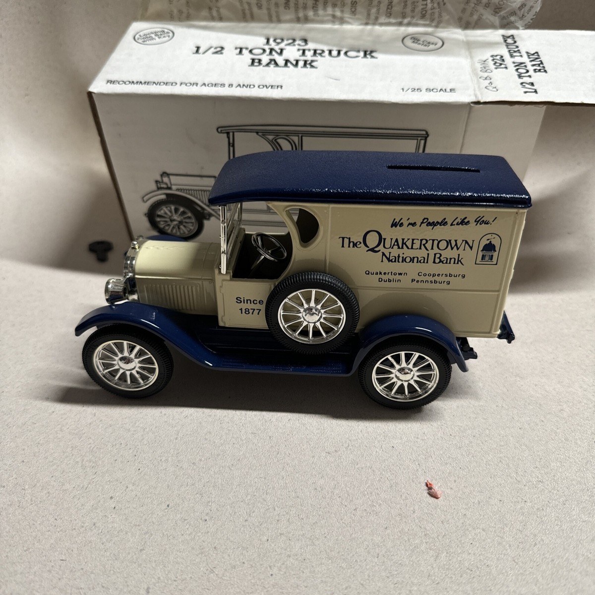 【アメリカン雑貨】ERTL FORD ERTL Diecast Metal Ford 1913 Model T Van IOLA 96 Bank | eBay