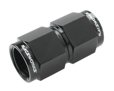 Raceworks Female To Female Swivel An-6 Straight - RWF-131-06BK | eBay