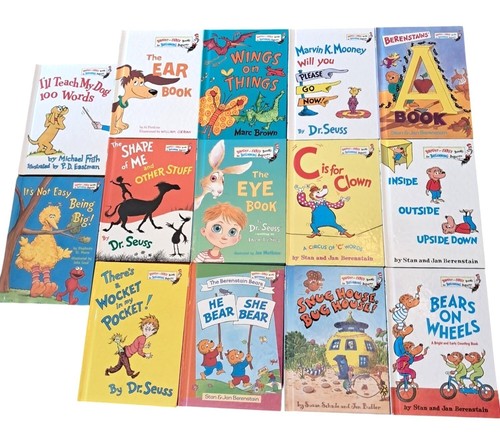 Bright & Early Beginner Books 14 Book Lot By Dr. Seuss The Berenstains & More - Picture 2 of 10