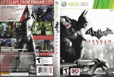 Batman: Arkham City (Microsoft Xbox 360, 2011) *COMPLETE*