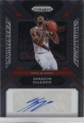 2023-24 Panini Prizm - Shaedon Sharpe #SS-SS