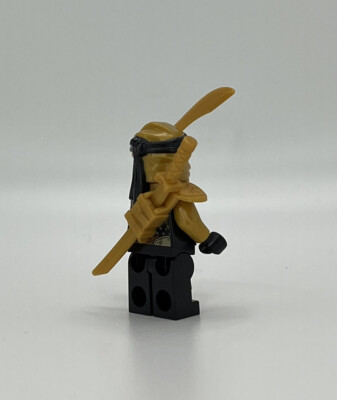 NEW LEGO Cole (Golden Ninja) - Crystalized Ninjago Black 71769