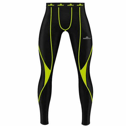 Mens Gym Tights Base Layer Weightlifting Compression Trousers Running Yoga S-XXL - Picture 9 of 9