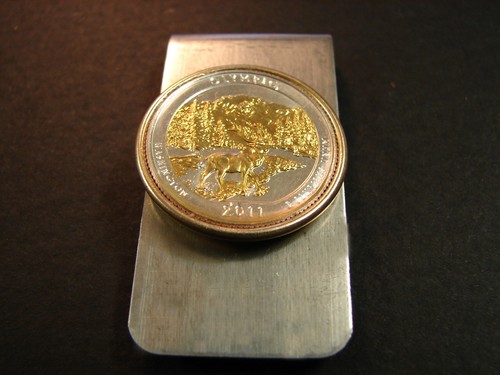 OLYMPIC WASHINGTON GOLD SILVER COIN JEWELRY EMBOSSED HIGH FINE GRADE - Picture 4 of 5