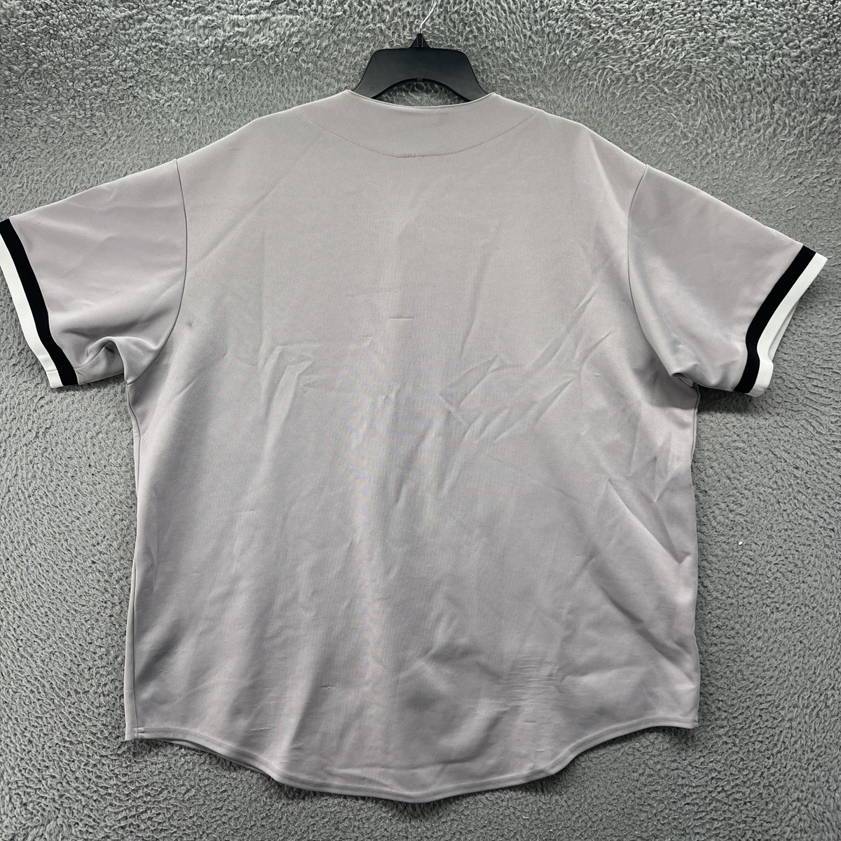 Chicago White Sox Jersey Mens XL Gray MLB Baseball Button Up Shirt