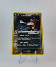 Dark Marowak 7/109 Pokemon Ex Team Rocket Returns Holo MP/HP Rare 2004 Vintage on eBay