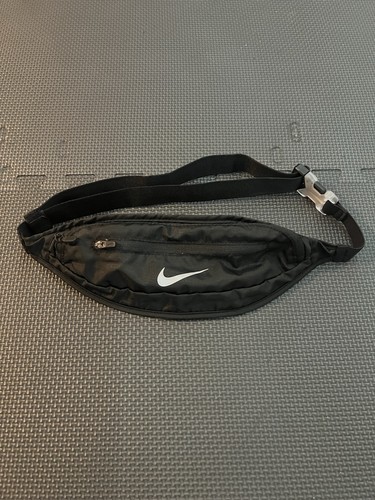 Nike Waistpack 2.0 Large Black Unisex Running Belt Bag Pouch